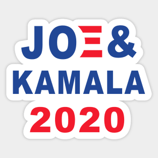 Jeo and kamala 2020 Sticker